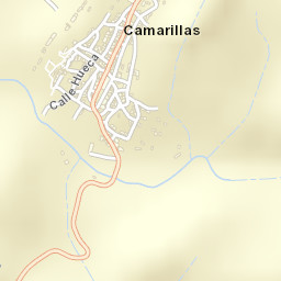 Camarillas Street Map