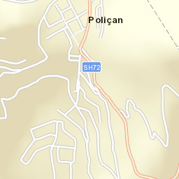 Poliçan Street Map