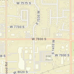 West Jordan, Utah Street Map