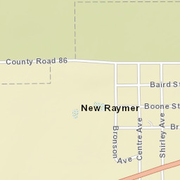 New Raymer Colorado Street Map