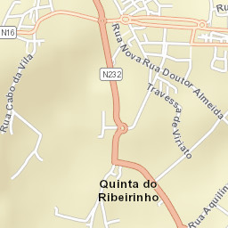 Mangualde Street Map