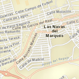 Las Navas del Marqués Street Map