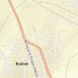 Ballsh Street Map