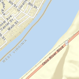 Wellsville Ohio Street Map