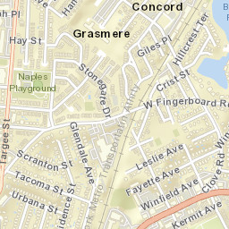 Grasmere New York Street Map