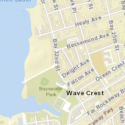 Wave Crest New York Street Map