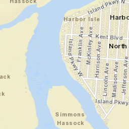 North Lynbrook New York Street Map