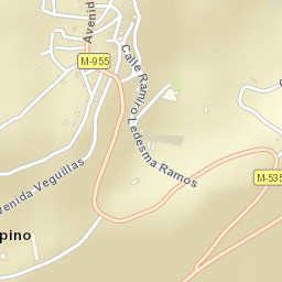 Santa María de la Alameda Street Map