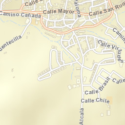 Algete Street Map