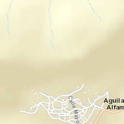 Aguilar del Alfambra Street Map