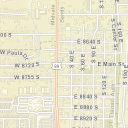 91-105 East 8680 South, Sandy, UT 84070 Street Map