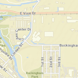 Buckingham Colorado Street Map