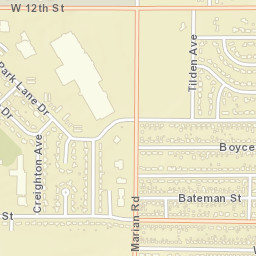 2809-2899 W 7th St Hastings NE Street Map