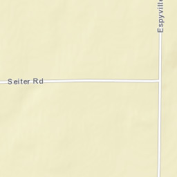 Espyville Ohio Street Map