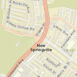 New Springville New York Street Map