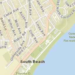 South Beach New York Street Map