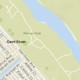 Gerritsen New York Street Map