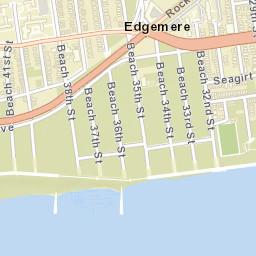 Edgemere New York Street Map