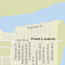 Point Lookout New York Street Map