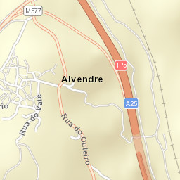 Alvendre Street Map