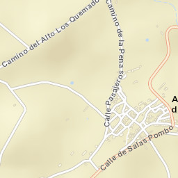 Aldeavieja de Tormes Street Map