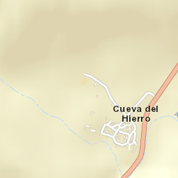 Cueva del Hierro Street Map