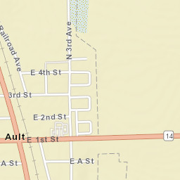 Ault Street Map
