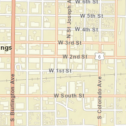 401-499 West 4th Street, Hastings, NE Street Map