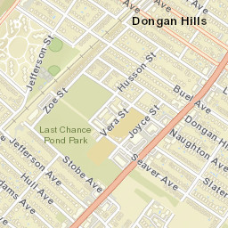 Dongan Hills New York Street Map
