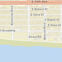 Long Beach New York Street Map