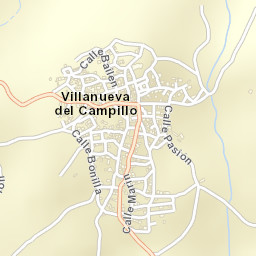 Villanueva del Campillo Street Map