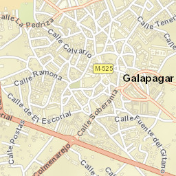Galapagar Street Map