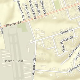 2400-2428 Placer Street, Redding, CA Street Map