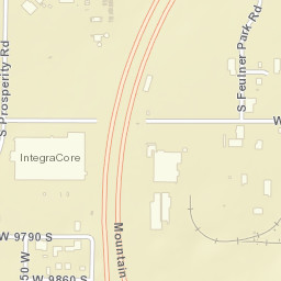 9307-9459 Prosperity Road, West Jordan, UT Street Map