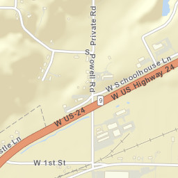 9257-9283 South Powell Road, Peoria, IL Street Map