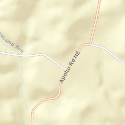 Scroggsfield Ohio Street Map