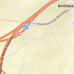 Arrifana Street Map