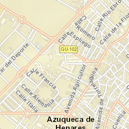 Azuqueca de Henares Street Map