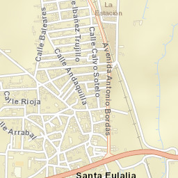 Santa Eulalia Street Map