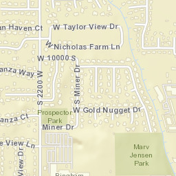 9875-9901 South 2200 West, South Jordan Street Map