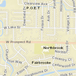 2349-2417 W Prospect Rd Fort Collins Street Map