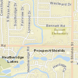 1103-1145 West Prospect Road Fort Collins CO Street Map