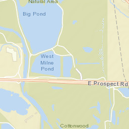 3071-3199 East Prospect Road, Fort Collins Street Map