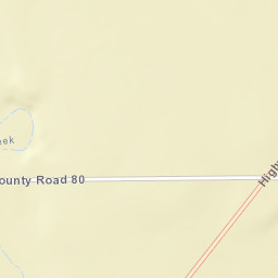Fosston Colorado Street Map