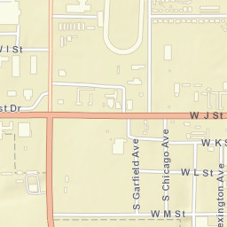 1110 W J St Hastings NE 68901 Street Map