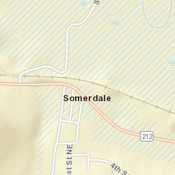 Somerdale Ohio Street Map