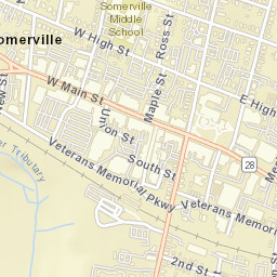 7 East High Street, Somerville, NJ 08876 Street Map