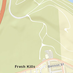 Fresh Kills New York Street Map