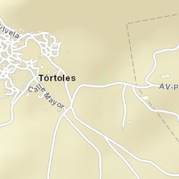 Tórtoles Street Map