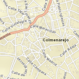 Colmenarejo Street Map